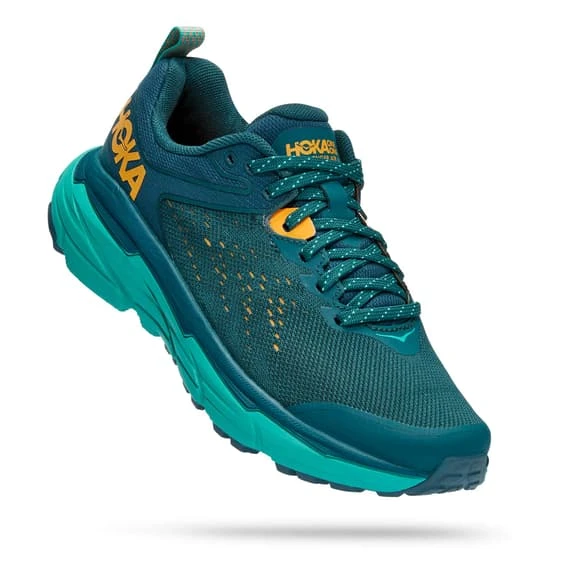 Chaussures HOKA Challenger ATR 6 Bleu Orange Femme 4 Chaussures HOKA Challenger ATR 6 Bleu Orange Femme – Image 2