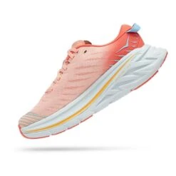 Chaussures HOKA Bondi X Orange Blanc Gris Femme -Hoka Chaussures Boutique hk 0001113513 cpp 004