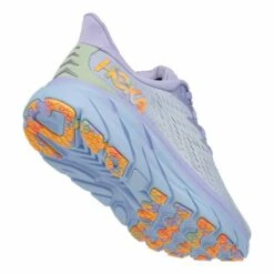Chaussures HOKA Clifton 8 Lilas Gris Femme -Hoka Chaussures Boutique hk 0001119394 bls 003
