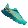 Chaussures HOKA Speedgoat 5 Bleu Clair Vert Femme -Hoka Chaussures Boutique hk 0001123158 dtw 002
