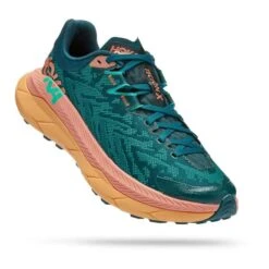 Chaussures HOKA Tecton X Vert Orange Femme