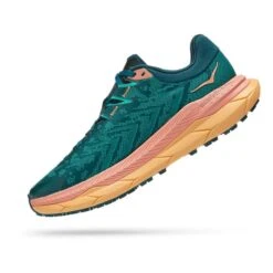 Chaussures HOKA Tecton X Vert Orange Femme -Hoka Chaussures Boutique hk 0001123162 dtw 004
