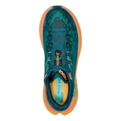 Chaussures HOKA Tecton X Vert Orange Femme -Hoka Chaussures Boutique hk 0001123162 dtw 005