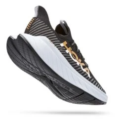 Chaussures HOKA Carbon X 3 Noir Blanc Marron Femme -Hoka Chaussures Boutique hk 0001123193 bwh 003