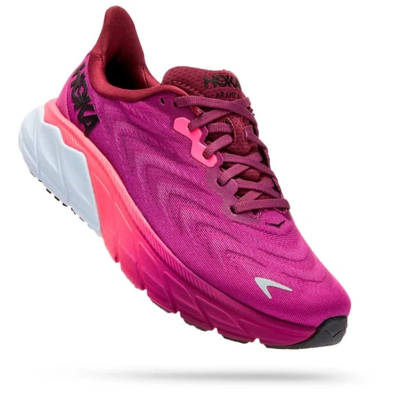 Chaussures HOKA Arahi 6 Rose Femme 5 Chaussures HOKA Arahi 6 Rose Femme – Image 3