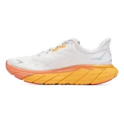 Chaussures HOKA Arahi 6 Blanc Bleu Clair Orange Femme -Hoka Chaussures Boutique hk 0001123195 ncb 006
