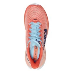 Chaussures HOKA Mach 5 Orange Clair Bleu Blanc Femme -Hoka Chaussures Boutique hk 0001127894 cpp 005