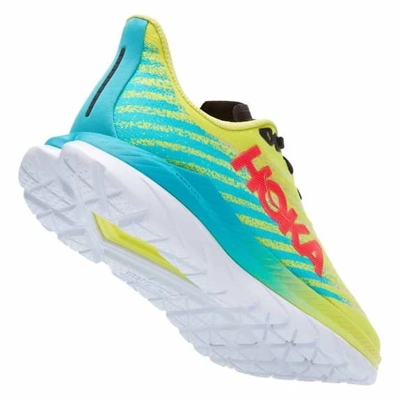 Chaussures HOKA Mach 5 Vert Bleu Rouge Femme 5 Chaussures HOKA Mach 5 Vert Bleu Rouge Femme – Image 3