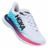 Chaussures HOKA Mach 5 Blanc Bleu Rouge Femme -Hoka Chaussures Boutique hk 0001127894 wsb 001
