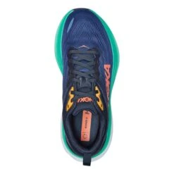 Chaussures HOKA Bondi 8 Bleu Marine Orange Vert Femme -Hoka Chaussures Boutique hk 0001127952 osb 005