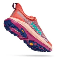 Chaussures HOKA Mafate Speed 4 Orange Rose Lilas Femme -Hoka Chaussures Boutique hk 0001131056 cpp 003