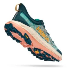 Chaussures HOKA Mafate Speed 4 Bleu Vert Orange Femme -Hoka Chaussures Boutique hk 0001131056 dtw 003