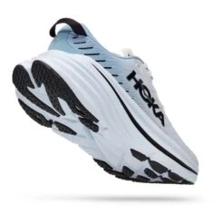 Chaussures HOKA Bondi X Blanc Bleu Clair Noir -Hoka Chaussures Boutique hk 1113512 bdb 003