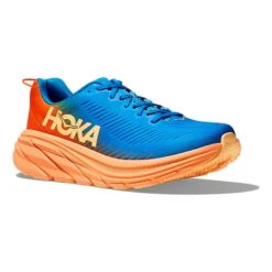 Chaussures HOKA Rincon 3 Bleu Marine Orange -Hoka Chaussures Boutique hk 1119395 csv 004