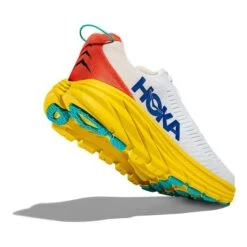 Chaussures HOKA Rincon 3 Blanc Jaune Bleu Foncé 13 Chaussures HOKA Rincon 3 Blanc Jaune Bleu Foncé -Hoka Chaussures Boutique hk 1119395 weg 005