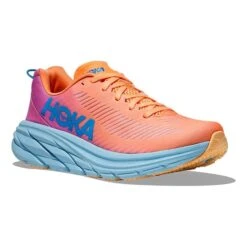 Chaussures HOKA Rincon 3 Orange Rose Blanc Femme 11 Chaussures HOKA Rincon 3 Orange Rose Blanc Femme -Hoka Chaussures Boutique hk 1119396 moc 003