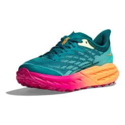 Chaussures HOKA Speedgoat 5 Vert Turquoise Orange 11 Chaussures HOKA Speedgoat 5 Vert Turquoise Orange -Hoka Chaussures Boutique hk 1123157 dlc 004