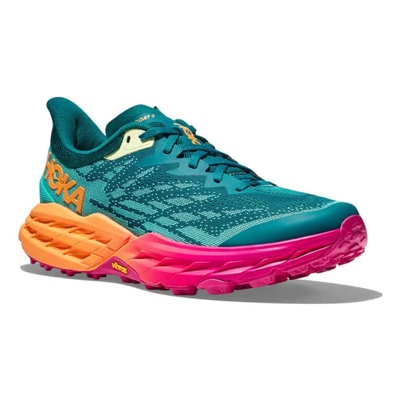 Chaussures HOKA Speedgoat 5 Vert Turquoise Orange 7 Chaussures HOKA Speedgoat 5 Vert Turquoise Orange – Image 5