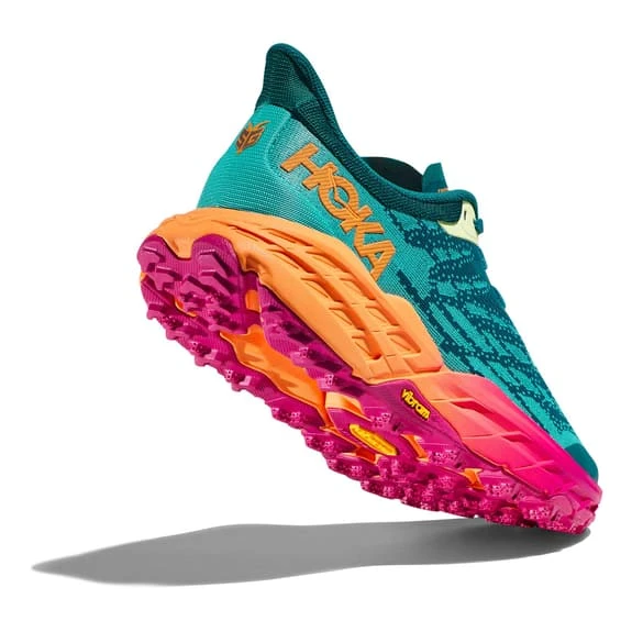 Chaussures HOKA Speedgoat 5 Vert Turquoise Orange 8 Chaussures HOKA Speedgoat 5 Vert Turquoise Orange – Image 6