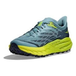 Chaussures HOKA Speedgoat 5 Gris Jaune Fluo -Hoka Chaussures Boutique hk 1123157 sbd 003