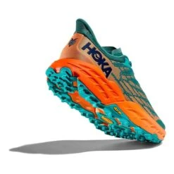 Chaussures HOKA Speedgoat 5 Vert Orange Fluo -Hoka Chaussures Boutique hk 1123157 tmo 004