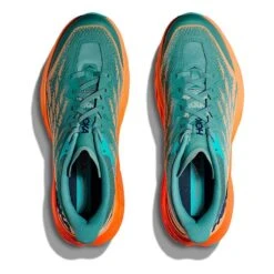 Chaussures HOKA Speedgoat 5 Vert Orange Fluo -Hoka Chaussures Boutique hk 1123157 tmo 006
