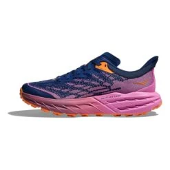 Chaussures HOKA Speedgoat 5 Lilas Rose Clair Orange Femme -Hoka Chaussures Boutique hk 1123158 bbc 002