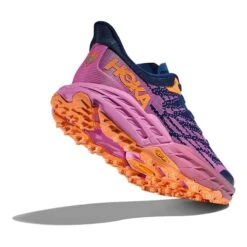 Chaussures HOKA Speedgoat 5 Lilas Rose Clair Orange Femme -Hoka Chaussures Boutique hk 1123158 bbc 004