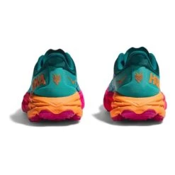 Chaussures HOKA Speedgoat 5 Vert Turquoise Orange Fuchsia Femme -Hoka Chaussures Boutique hk 1123158 dlc 005