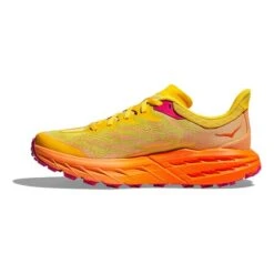 Chaussures HOKA Speedgoat 5 Jaune Orange Femme -Hoka Chaussures Boutique hk 1123158 pfm 002