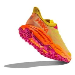Chaussures HOKA Speedgoat 5 Jaune Orange Femme -Hoka Chaussures Boutique hk 1123158 pfm 004