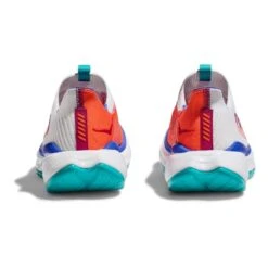 Chaussures HOKA Carbon X 3 Blanc Orange Bleu Marine -Hoka Chaussures Boutique hk 1123192 wfm 005