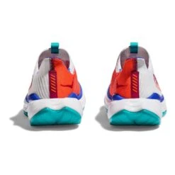 Chaussures HOKA Carbon X 3 Blanc Orange Bleu Femme -Hoka Chaussures Boutique hk 1123193 wfm 005