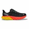 Chaussures HOKA Arahi 6 Noir Jaune Rouge -Hoka Chaussures Boutique hk 1123194 bfl 001
