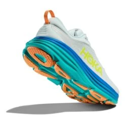 Chaussures HOKA Bondi 8 Blanc Bleu Vert Turquoise -Hoka Chaussures Boutique hk 1123202 ifb 004