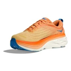 Chaussures HOKA Bondi 8 Orange Bleu Marine Jaune -Hoka Chaussures Boutique hk 1123202 imo 003