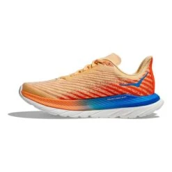 Chaussures HOKA Mach 5 Crème Orange Bleu Marine -Hoka Chaussures Boutique hk 1127893 ivo 002