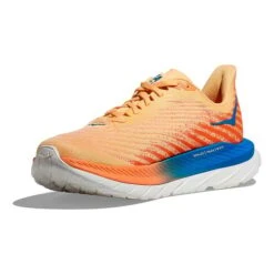 Chaussures HOKA Mach 5 Crème Orange Bleu Marine -Hoka Chaussures Boutique hk 1127893 ivo 003