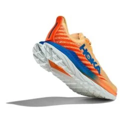 Chaussures HOKA Mach 5 Crème Orange Bleu Marine -Hoka Chaussures Boutique hk 1127893 ivo 005