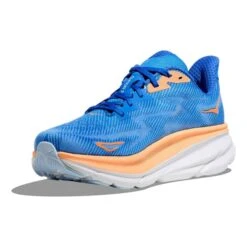 Chaussures HOKA Clifton 9 Bleu Marine Orange Blanc 10 Chaussures HOKA Clifton 9 Bleu Marine Orange Blanc -Hoka Chaussures Boutique hk 1127895 csa 003