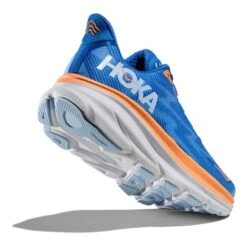 Chaussures HOKA Clifton 9 Bleu Marine Orange Blanc 11 Chaussures HOKA Clifton 9 Bleu Marine Orange Blanc -Hoka Chaussures Boutique hk 1127895 csa 004