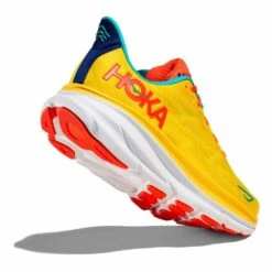 Chaussures HOKA Clifton 9 Jaune Orange Bleu -Hoka Chaussures Boutique hk 1127895 pfm 005