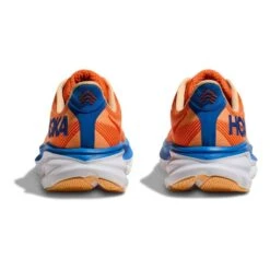 Chaussures HOKA Clifton 9 Orange Intense Bleu Marine Blanc -Hoka Chaussures Boutique hk 1127895 voi 005