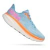 Chaussures HOKA Clifton 9 Bleu Clair Orange Rose Femme -Hoka Chaussures Boutique hk 1127896 abi 001