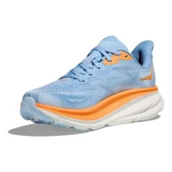 Chaussures HOKA Clifton 9 Bleu Clair Orange Rose Femme 10 Chaussures HOKA Clifton 9 Bleu Clair Orange Rose Femme -Hoka Chaussures Boutique hk 1127896 abi 003
