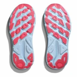 Chaussures HOKA Clifton 9 Bleu Foncé Lilas Rose Clair Femme -Hoka Chaussures Boutique hk 1127896 bbc 006