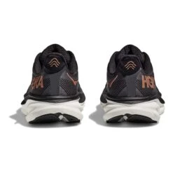 Chaussures HOKA Clifton 9 Noir Marron Blanc Femme -Hoka Chaussures Boutique hk 1127896 bcp 005