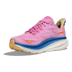 Chaussures HOKA Clifton 9 Rose Chewing-gum Bleu Foncé Orange Femme 10 Chaussures HOKA Clifton 9 Rose Chewing-gum Bleu Foncé Orange Femme -Hoka Chaussures Boutique hk 1127896 csl 003