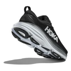 Chaussures HOKA Bondi 8 Noir Blanc Femme -Hoka Chaussures Boutique hk 1127952 bwh 004