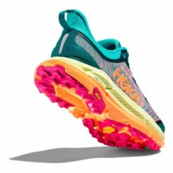 Chaussures HOKA Mafate Speed 4 Vert Turquoise Orange Fuchsia -Hoka Chaussures Boutique hk 1129930 dlc 004